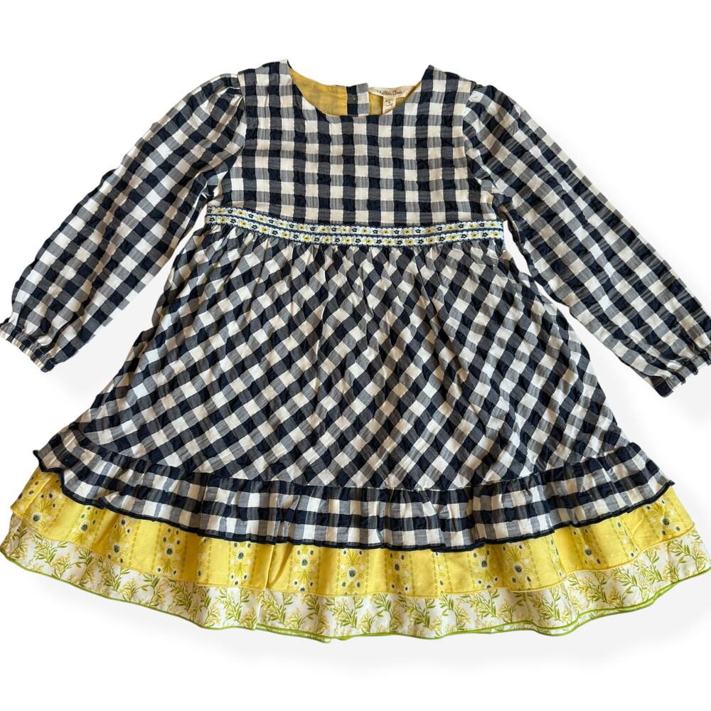 NEW Matilda Jane Gingham and Giggles Textured Dress
